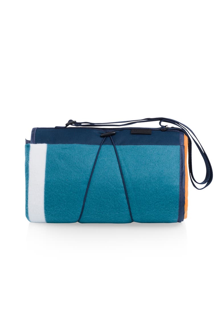 Blanket Tote XL Outdoor Picnic Blanket, Alternate, color, Marine Stripe