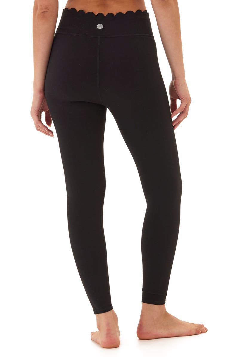 Threads 4 Thought Sabrina Crossover Scallop Leggings, Alternate, color,