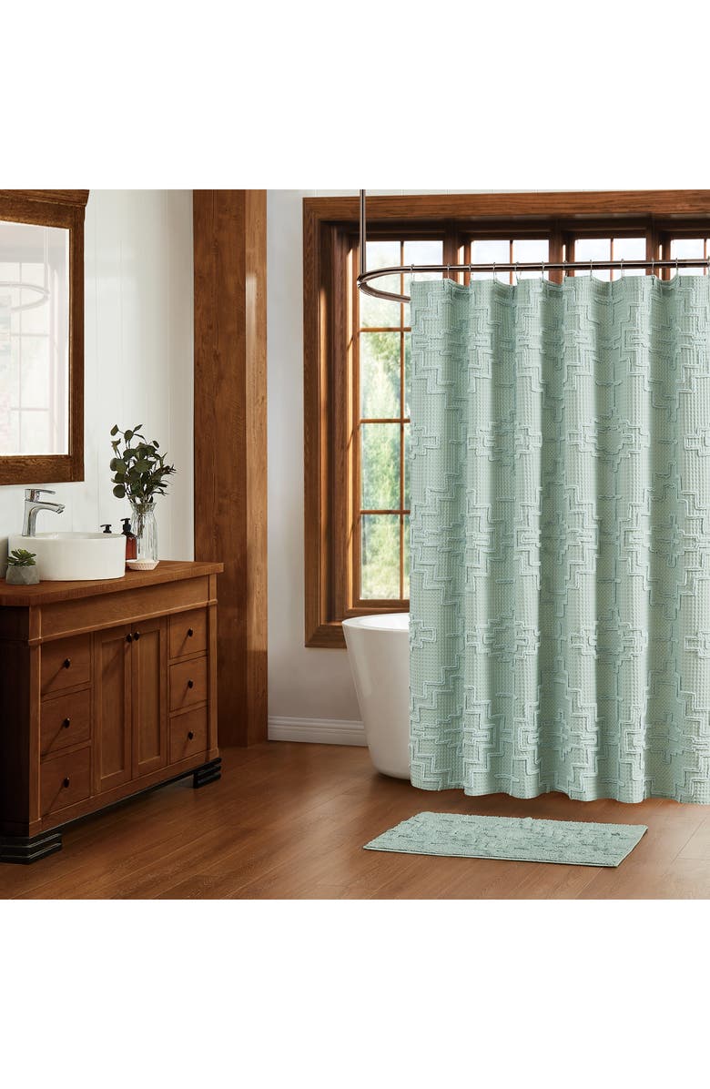 Pendleton Kiva Steps Shower Curtain, Alternate, color,
