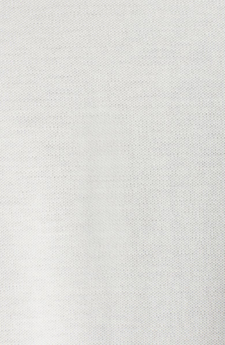 Bottega Veneta Cotton Blend Piqué Knit Polo, Alternate, color, Dove