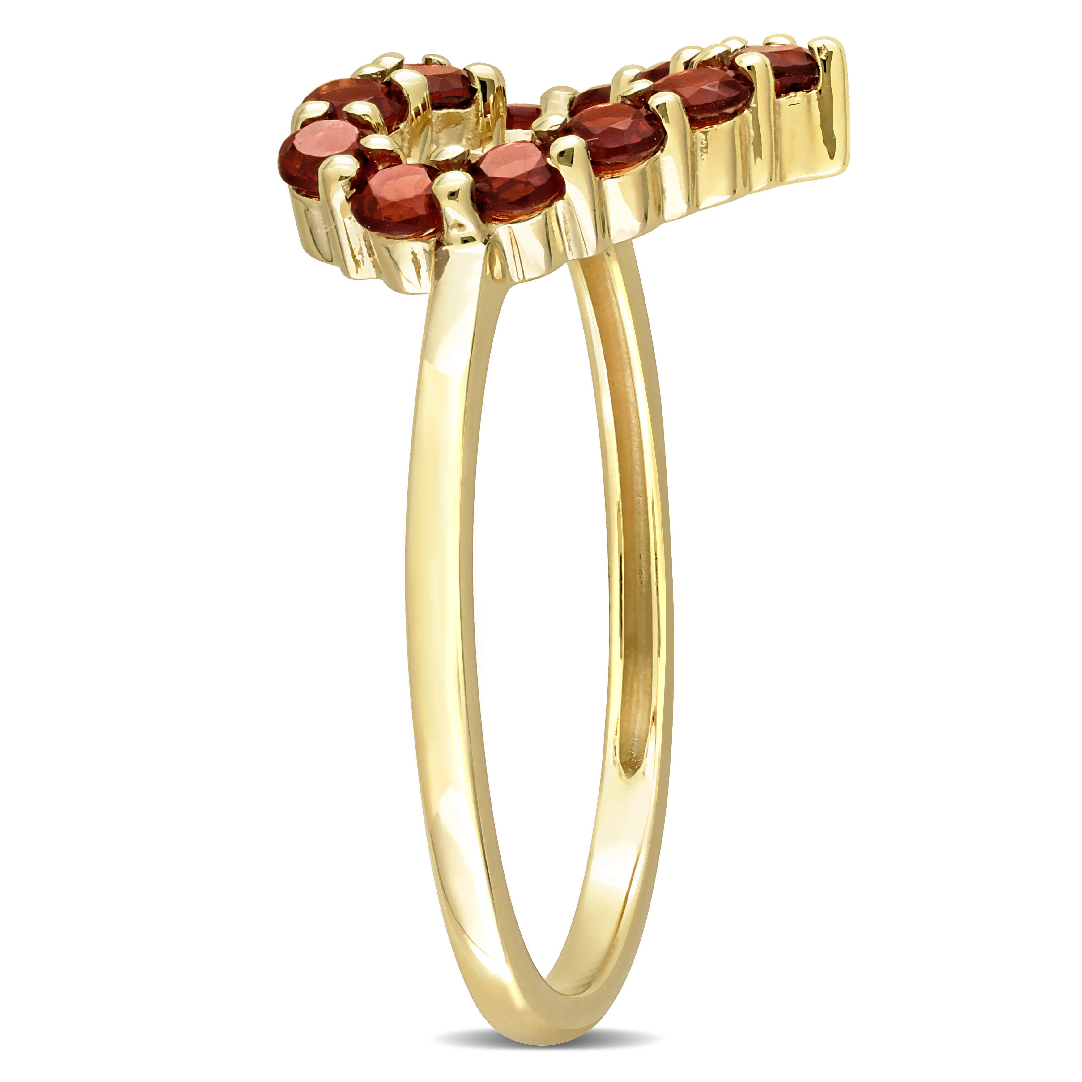 Julianna B. Garnet Heart Ring 10k (Women) | Nordstrom