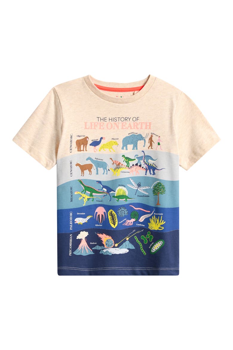 Kids' Glow in the Dark Graphic T-Shirt, Main, color, LIFE ON EARTH