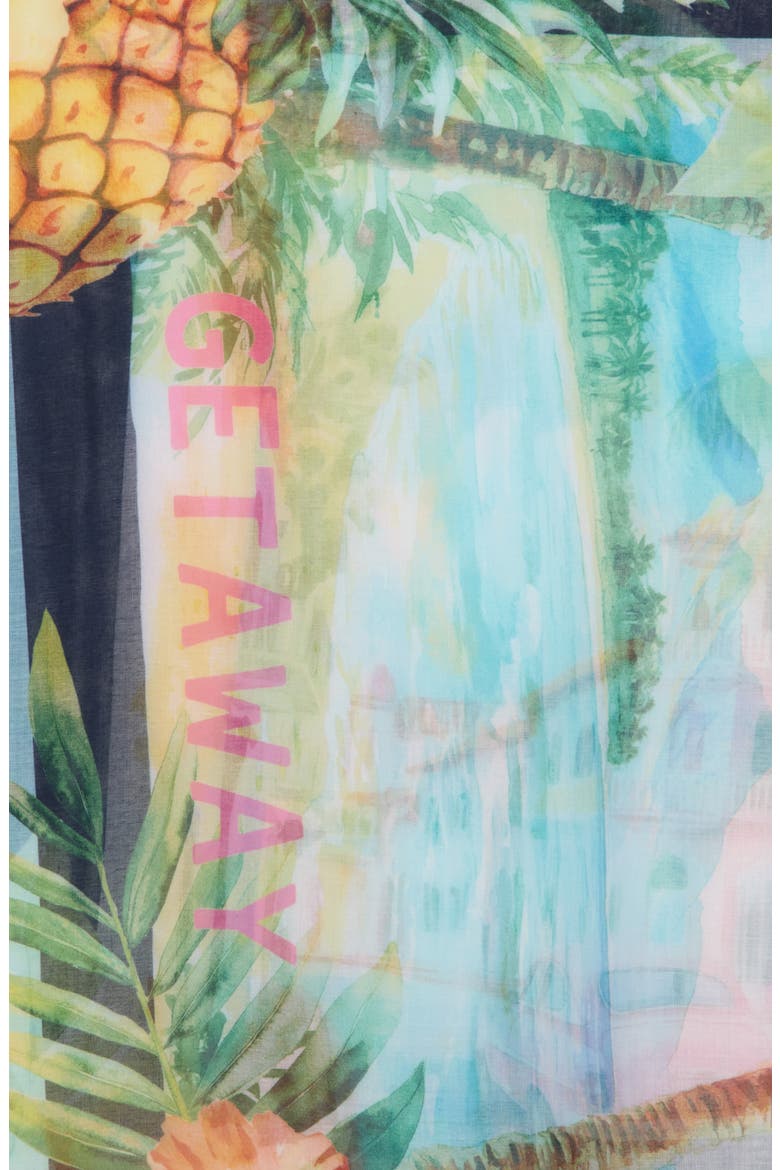 Island Life Square Scarf, Alternate, color, NAVY