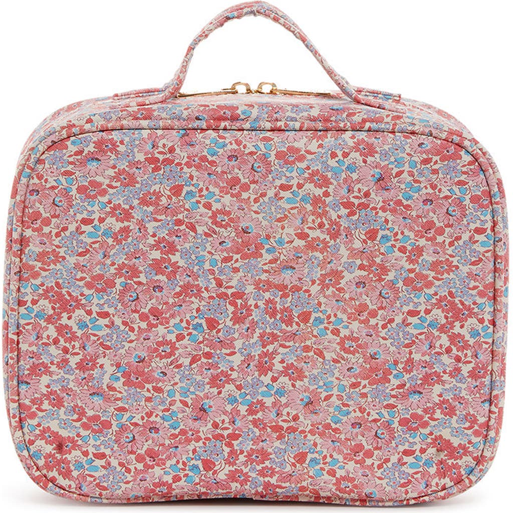 Trvl Design Marseille Makeup Bag In Pink