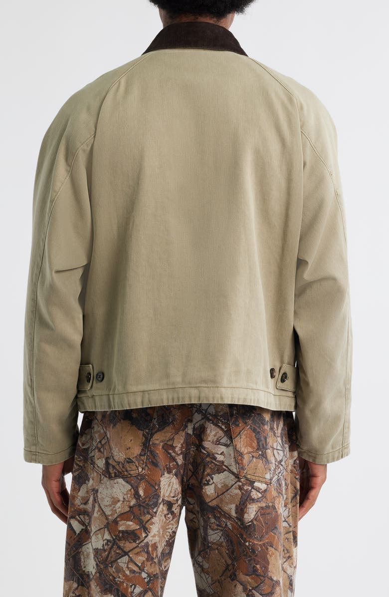 Obey Caden Insulated Cotton Twill Work Jacket, Alternate, color, Mermaid Faded Wash