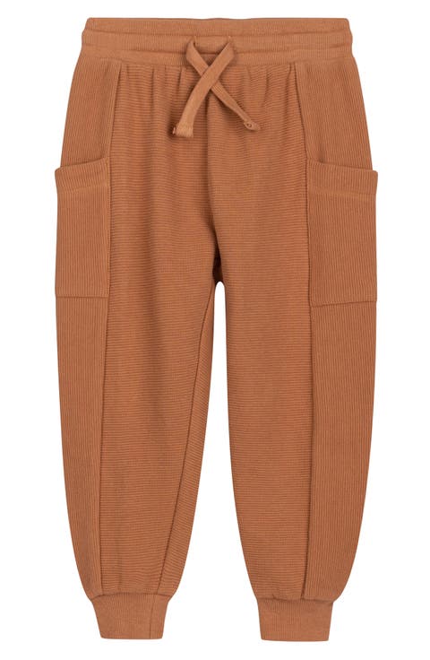 Kids' Cotton Ottoman Joggers