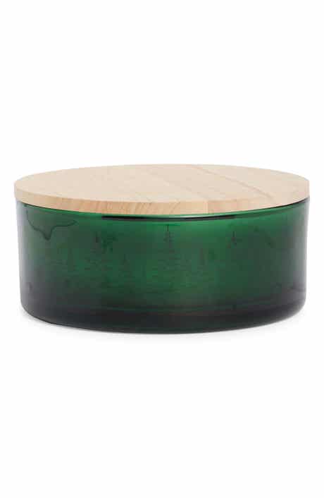 Spiced Pine Etched Electroplate Candle