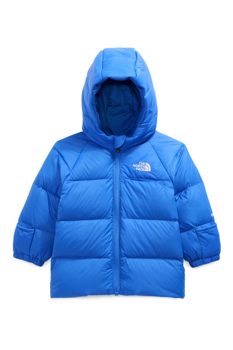 Hydrenalite Down & Feather Fill Hooded Jacket, Main, color, ACTIVE BLUE