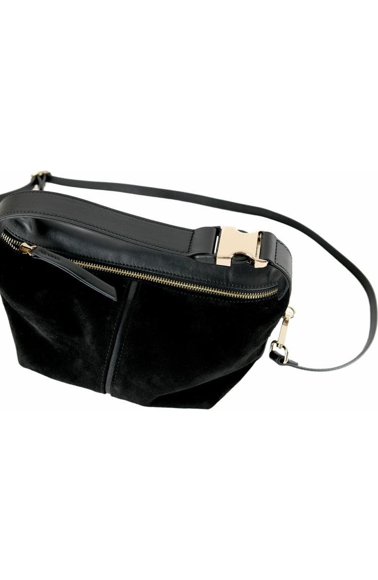 Forever & Always Shoes Leona Leather Crossbody Bag, Alternate, color,