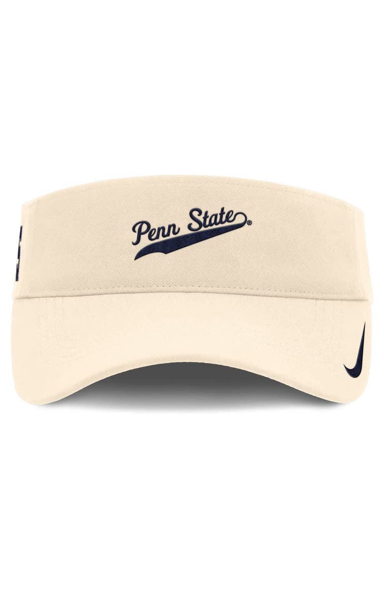 Nike Men's Nike Natural Penn State Nittany Lions Primetime Ace Adjustable Visor, Alternate, color, Natural