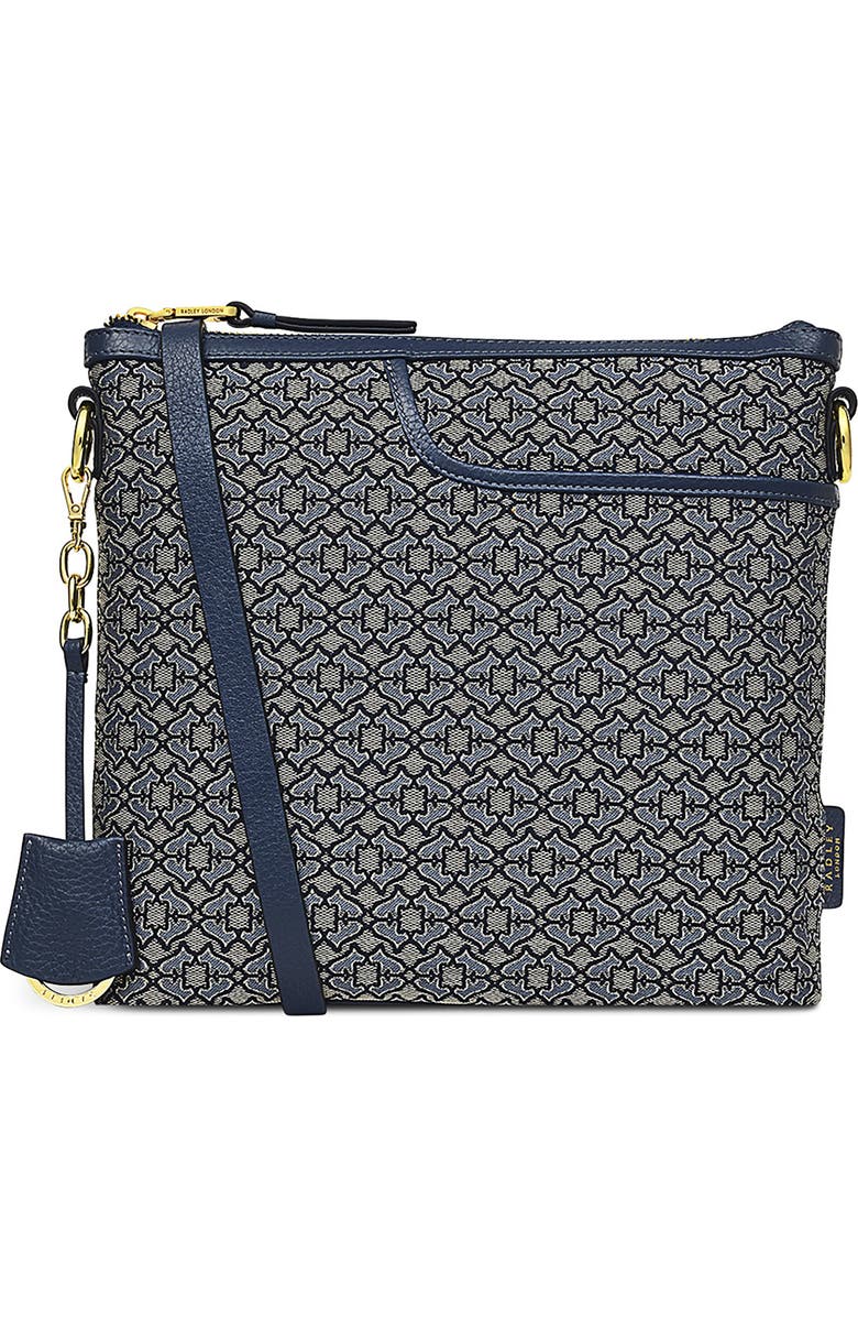 Radley Pockets 2.0 Heirloom Medium Crossbody Bag, Main, color, Goose Grey