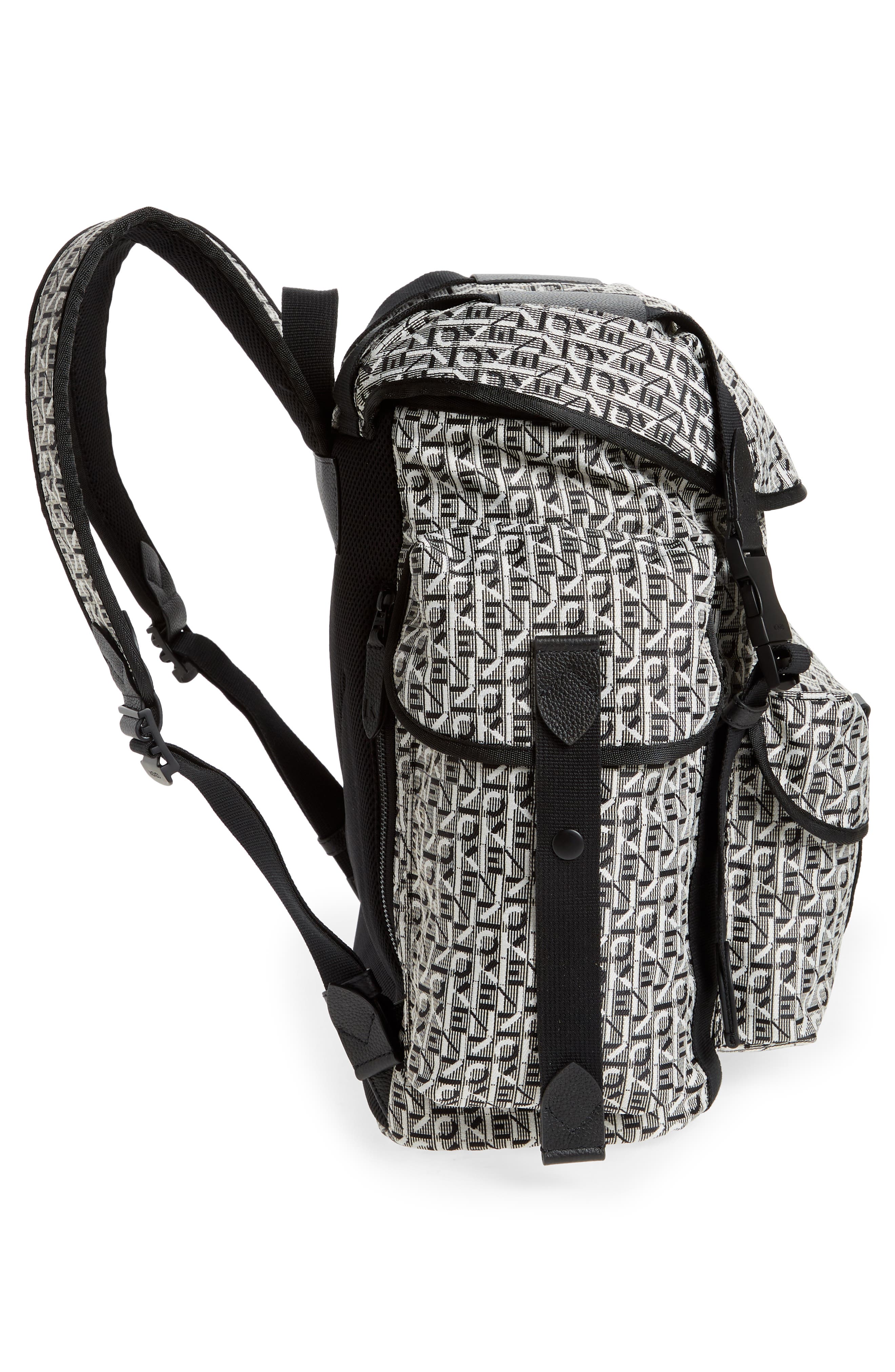 KENZO Logo Jacquard Backpack, Alternate, color, 