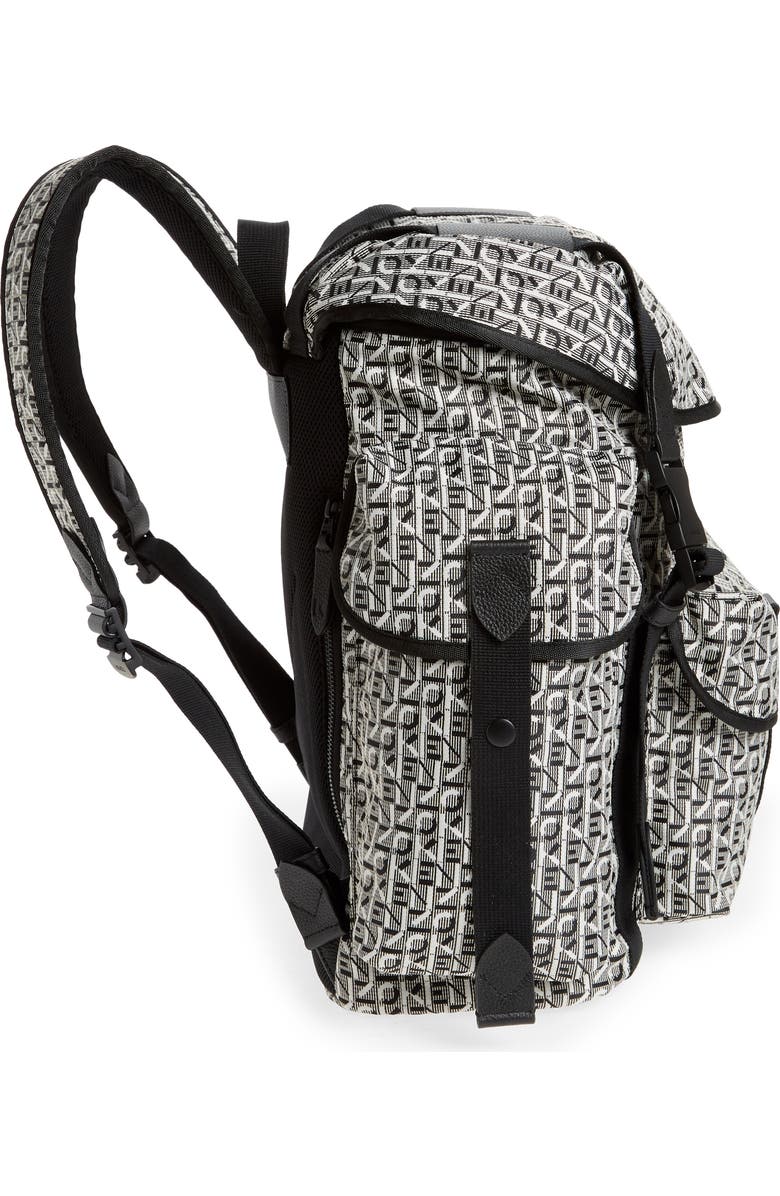KENZO Logo Jacquard Backpack, Alternate, color,