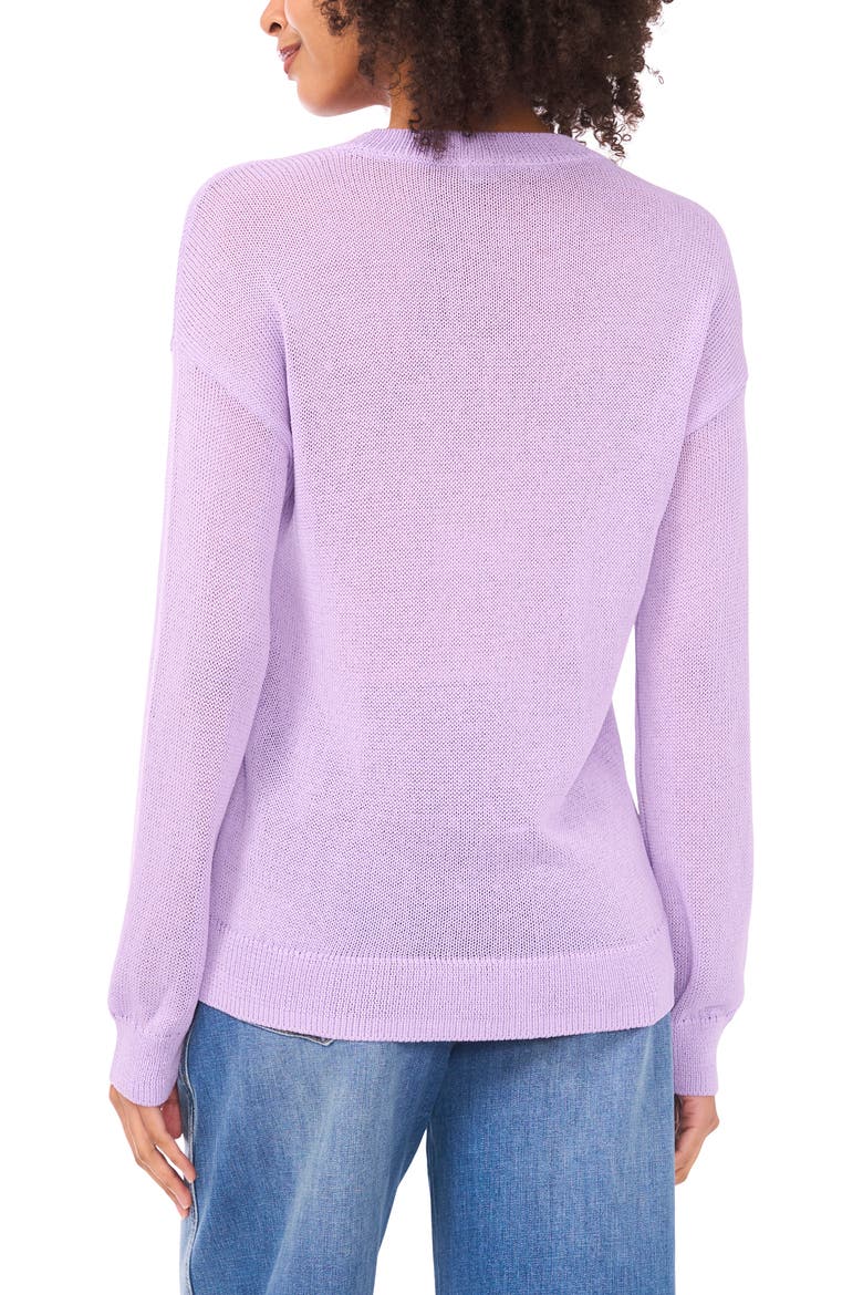 Crewneck Sweater, Alternate, color, MYSTIC PURPLE
