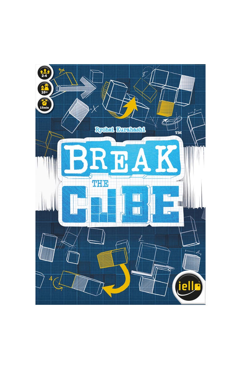 IELLO Break The Cube Puzzle Solving Game, Kids 
Family, Iello Games 10+, Alternate, color, Multicolored