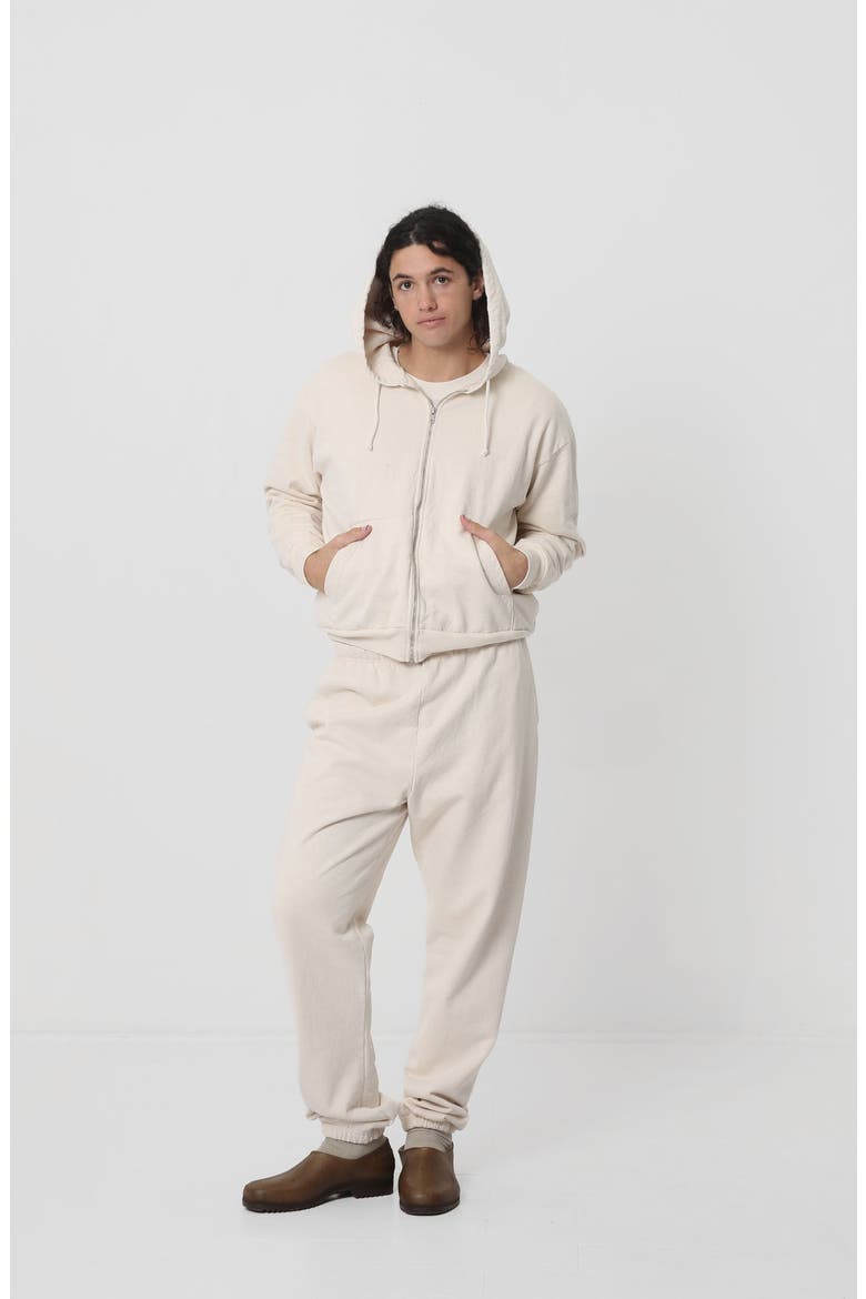 Trash Zip Up Hoodie, Alternate, color, Scour