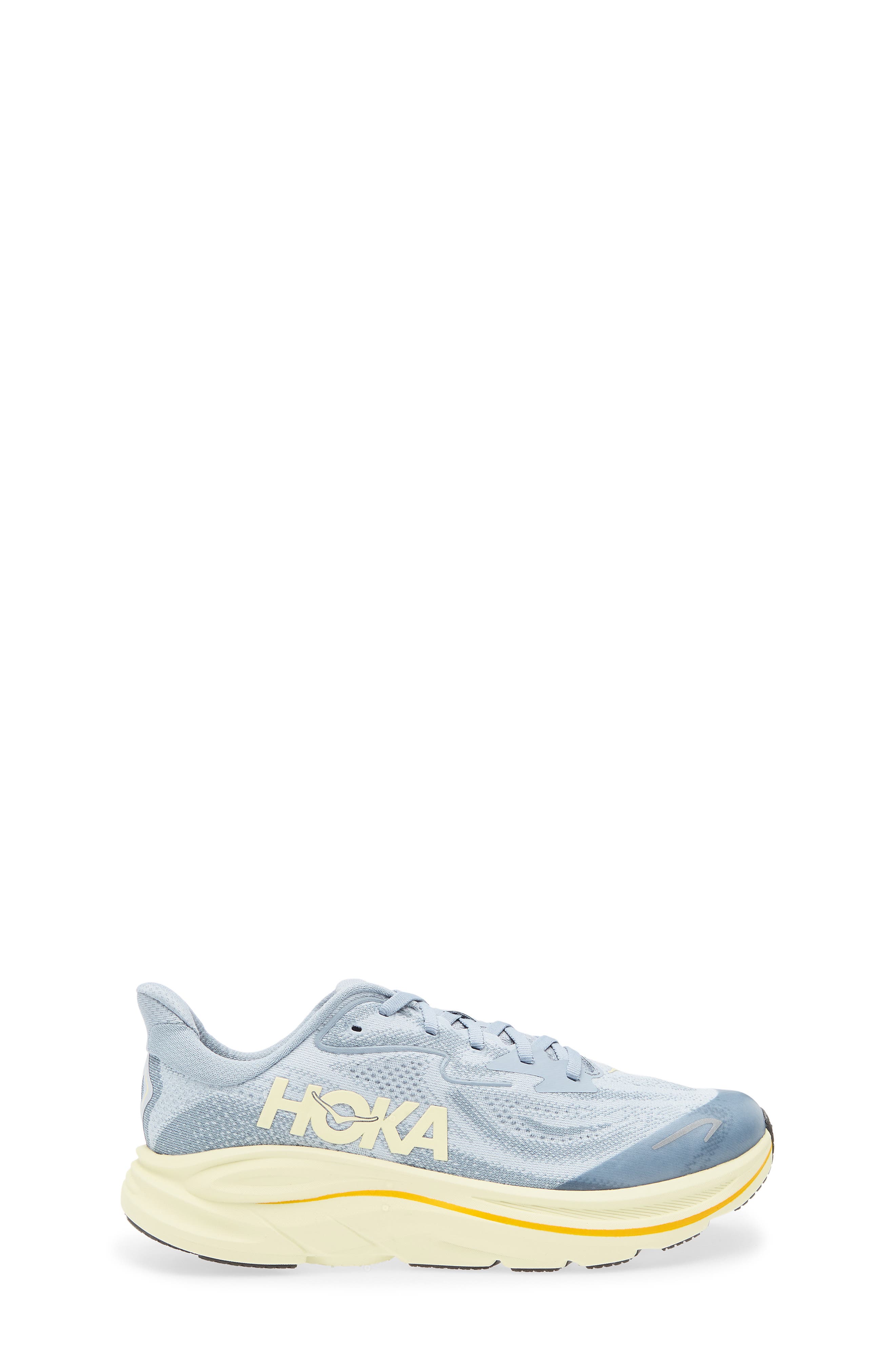 Kids' Clifton 10 Running Sneaker, Alternate, color, MINERAL BLUE / PAMPAS GRASS