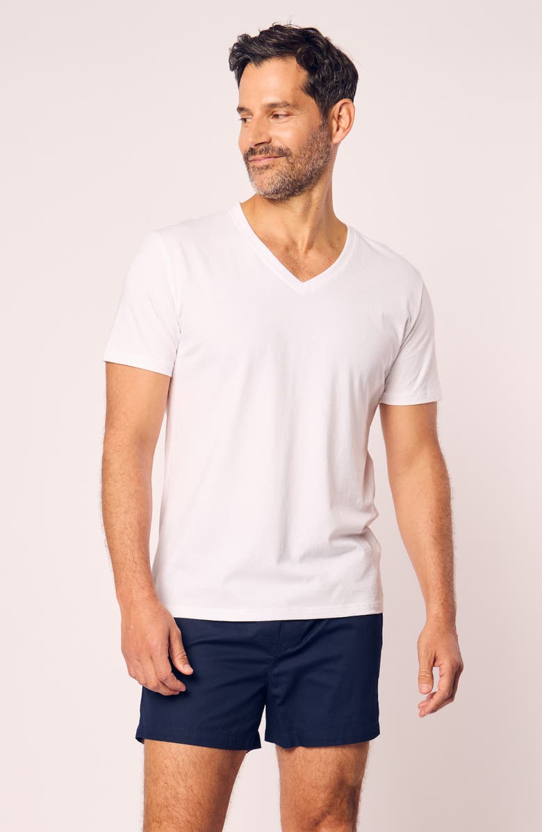 Petite Plume Assorted 3-Pack Woven Cotton Boxers, Alternate, color, Navy