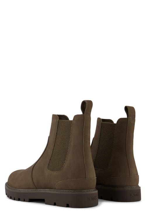 Toms Griffin Water Resistant Chelsea Boot In Brown
