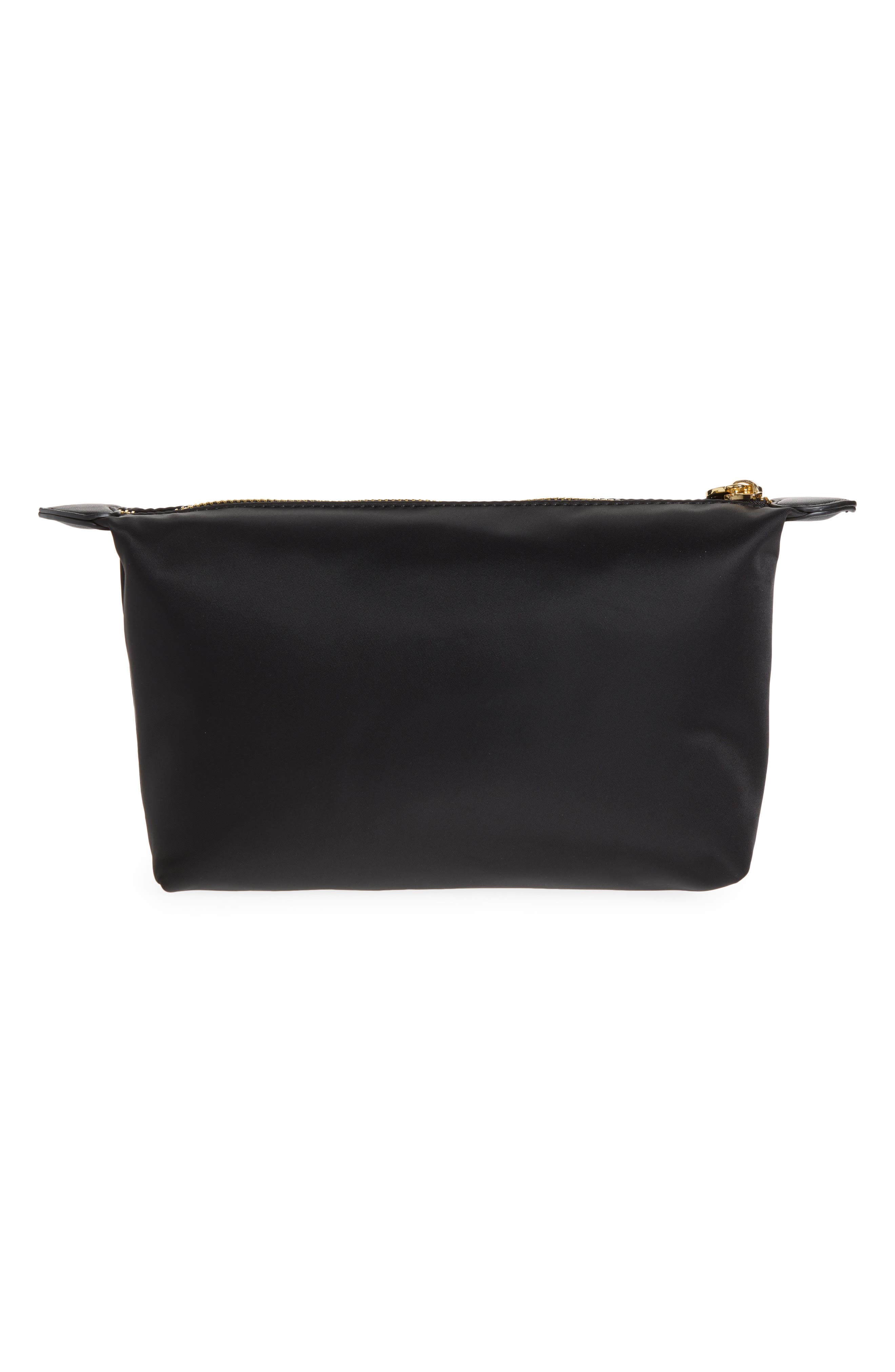 Nylon Pouchette, Alternate, color, NOIR