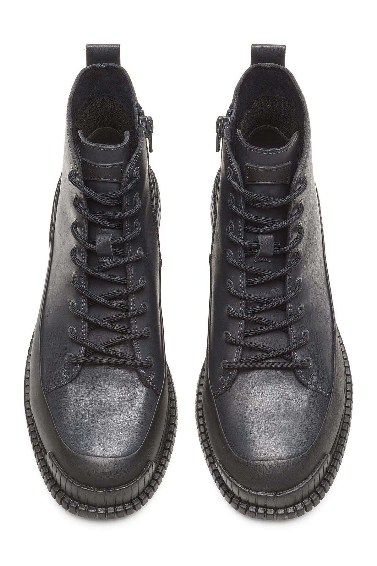 Camper Pix Leather Ankle Boots, Alternate, color, 