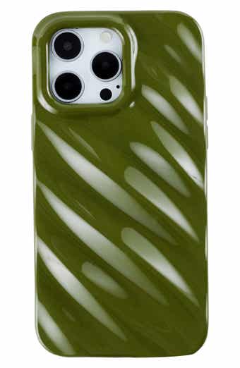 Auramma Silk Look Green iPhone 14 Pro Case