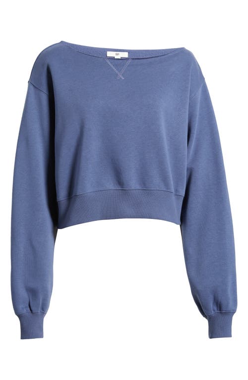Shop Bp. Fleece Detail Off The Shoulder Sweatshirt