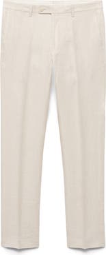 MANGO Slim Fit Suit Pants
