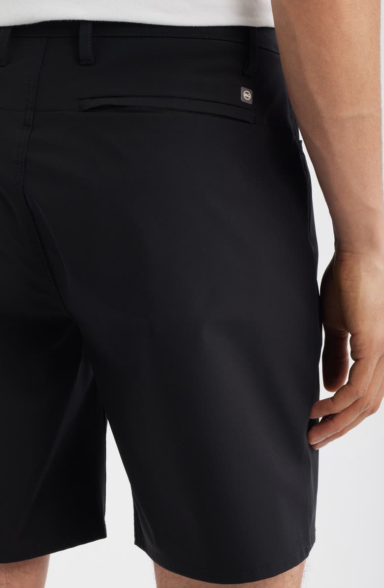 AG Bay Athletic Fit Airluxe<sup>™</sup> Dobby Shorts, Alternate, color, True Black
