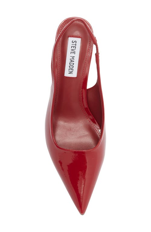 Steve Madden Alynna Slingback Pump In Red