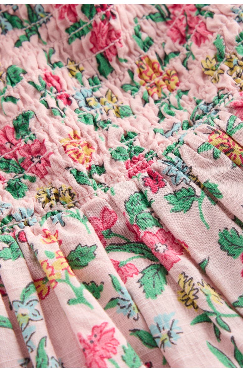 Mini Boden Luella Floral Cotton Tiered Sundress, Alternate, color,