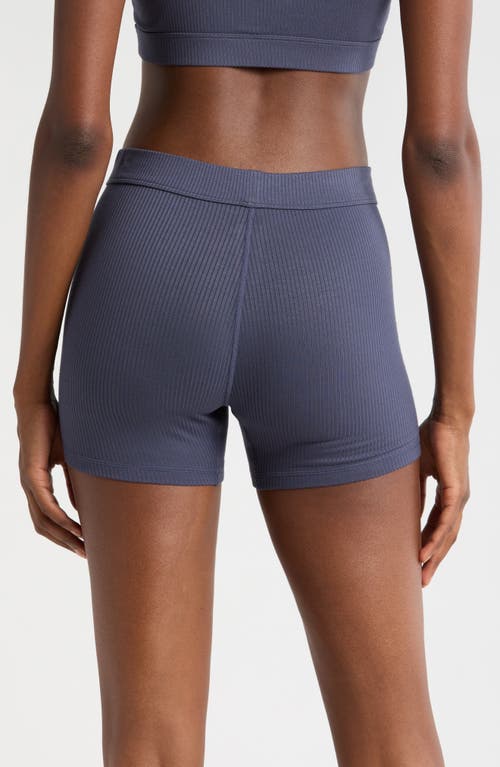 Ugg(r) Alexiah Rib Lounge Boy Shorts In Thundercloud