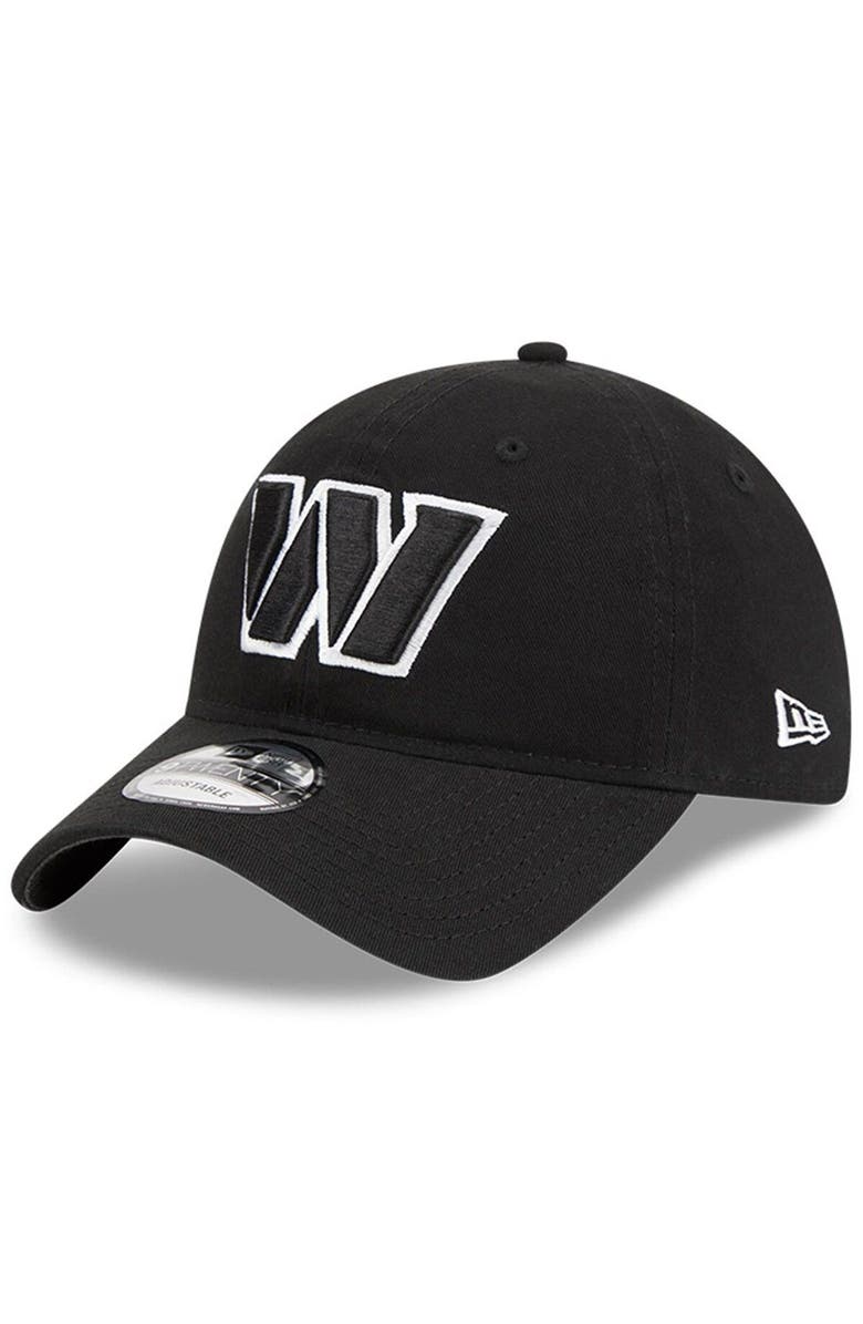 New Era Men's New Era  Black Washington Commanders 2023 NFL Crucial Catch 9TWENTY Adjustable Hat, Alternate, color, 