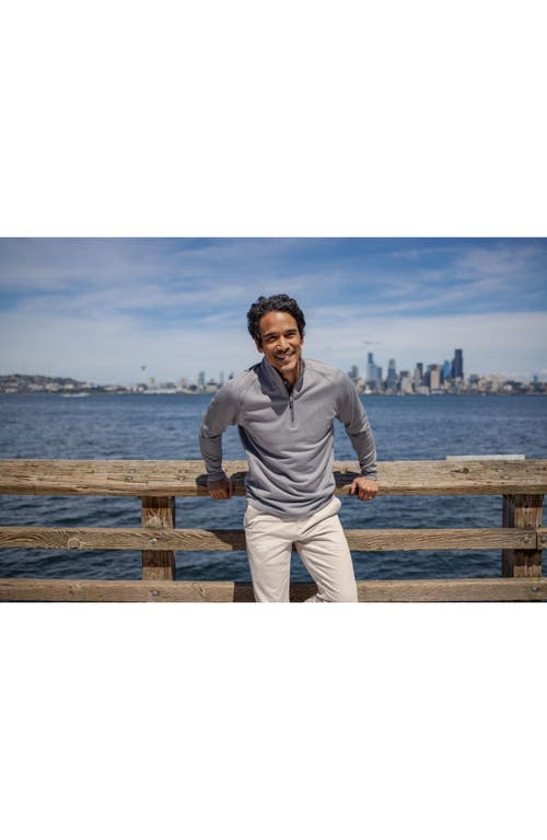 Cutter & Buck Peshastin Fleece Full Zip Jacket In Elemental Grey Heather