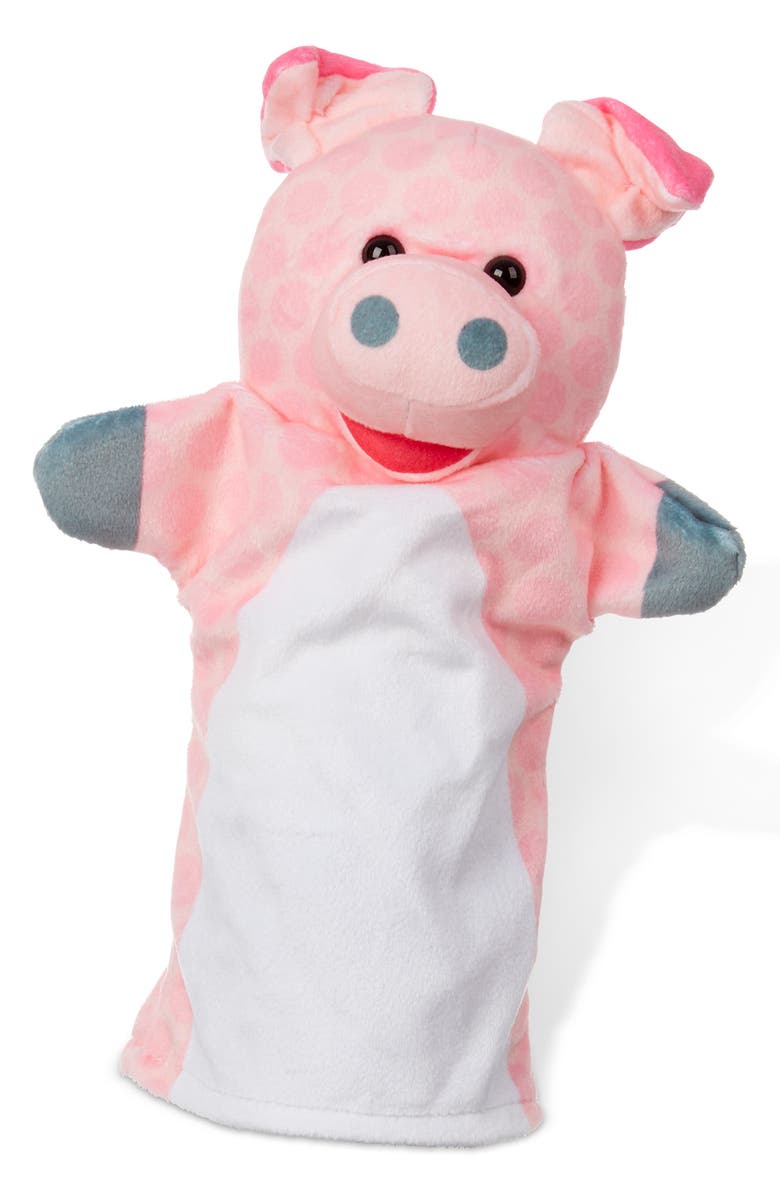 Melissa & Doug Barn Buddies 6-Piece Hand Puppet Set, Alternate, color,