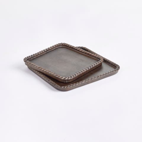 Langley Square Trays Set of 2
