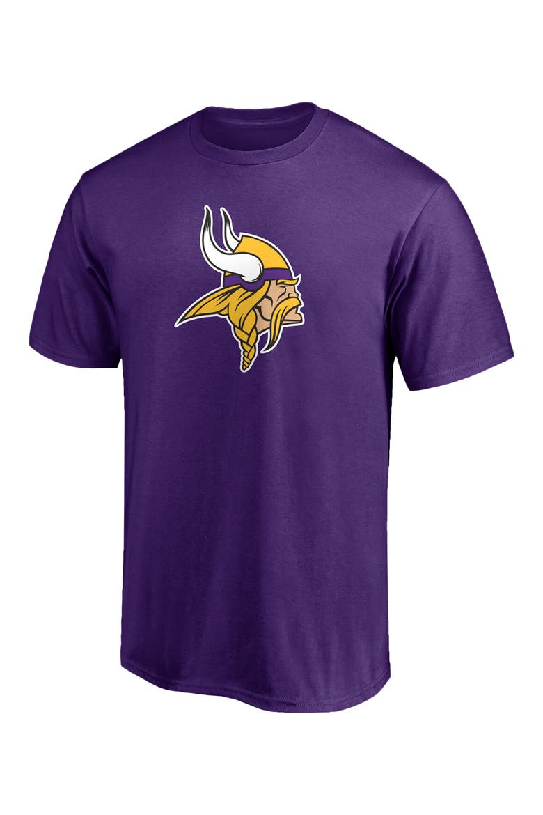 Men's Fanatics Branded Justin Jefferson Purple Minnesota Vikings Player Icon Name & Number T-Shirt, Main, color, PURPLE