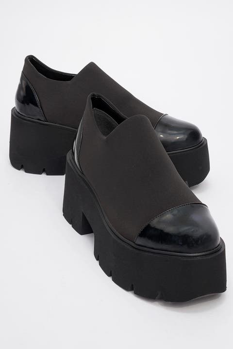 Grena Platform Slip On Shoes