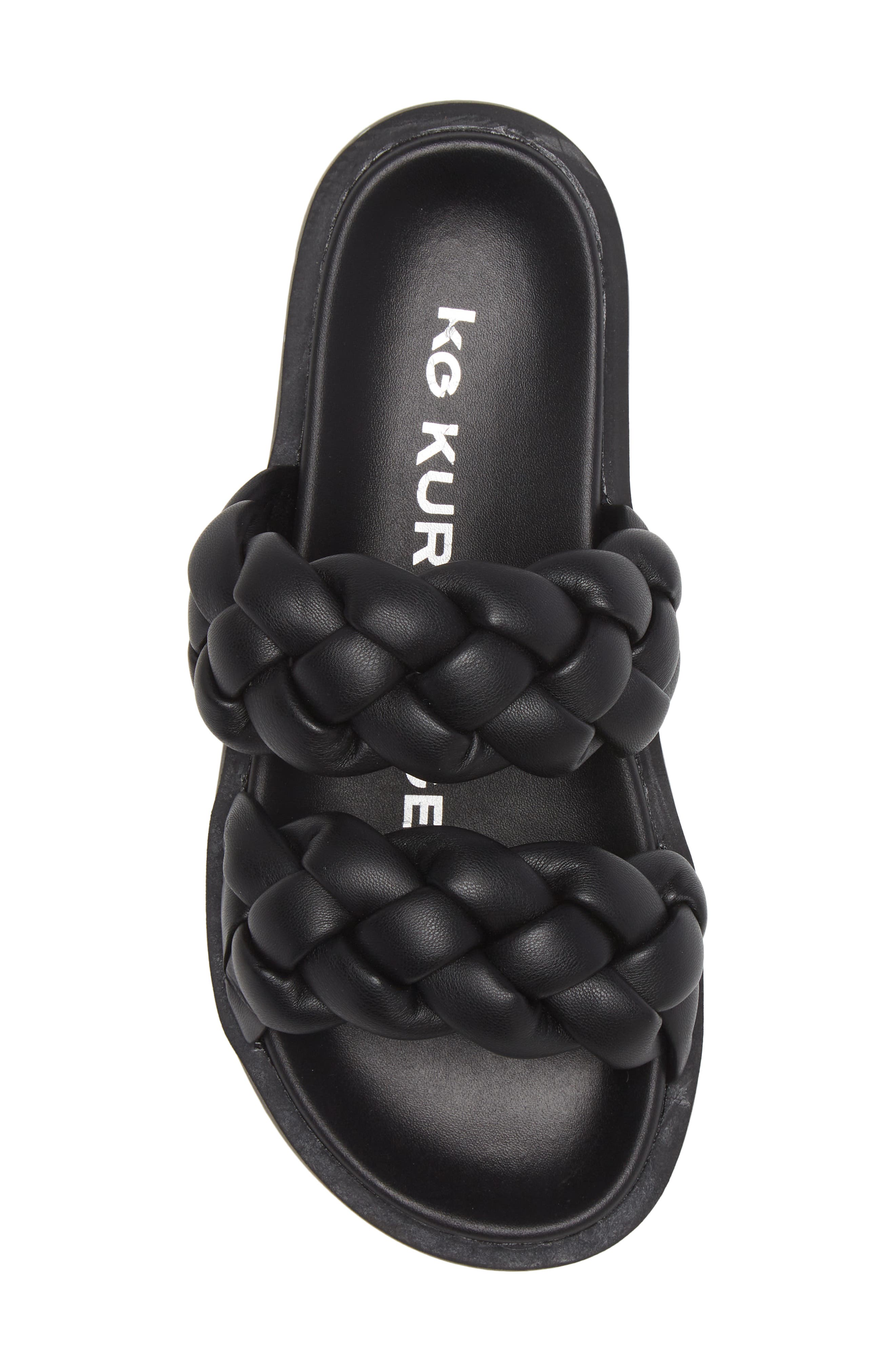 KG Kurt Geiger Kurt Geiger Braided Slide Sandal, Alternate, color, 