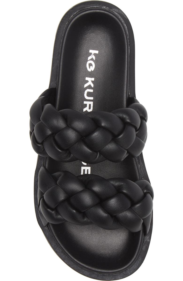 KG Kurt Geiger Kurt Geiger Braided Slide Sandal, Alternate, color,