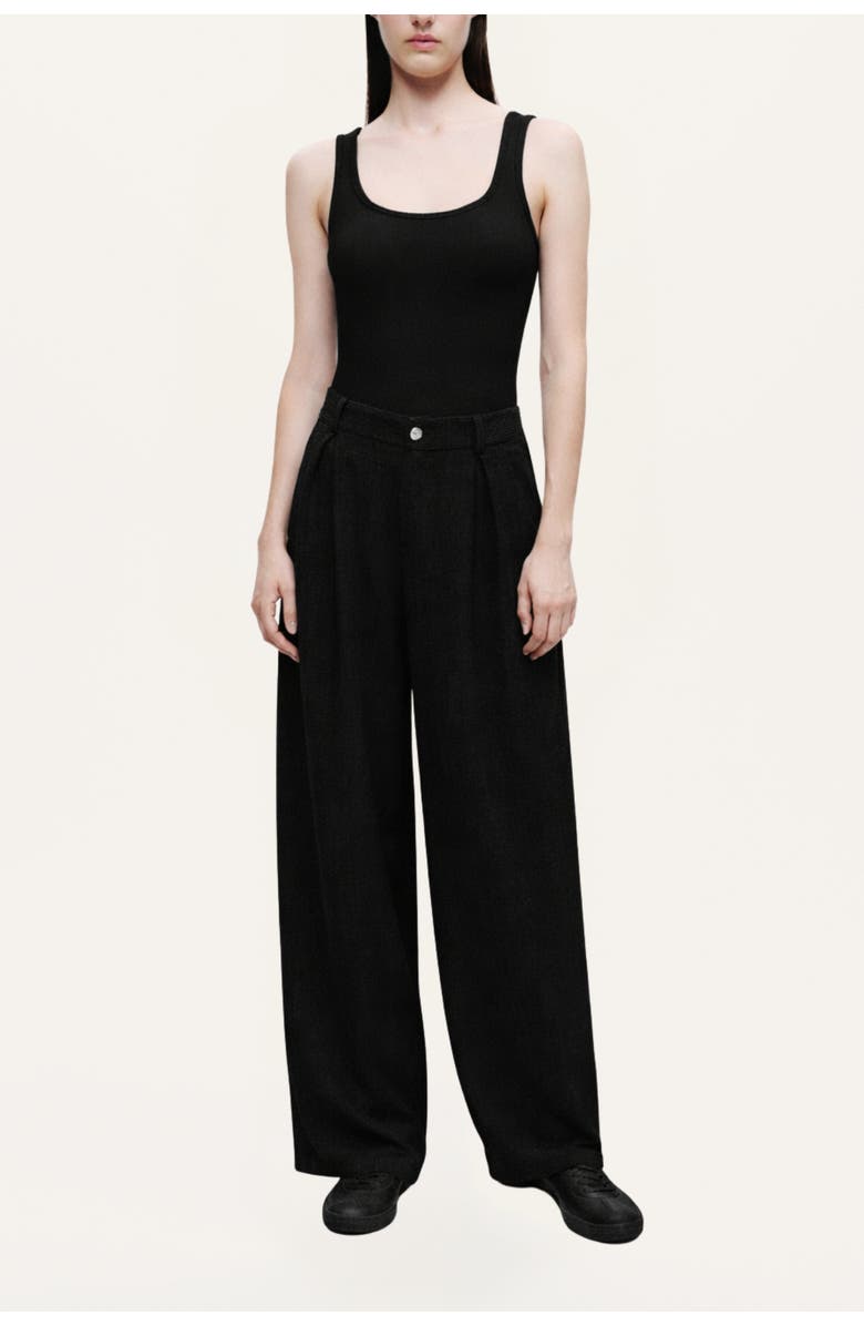 Nocturne High-Rise Tailored Pants, Main, color, Black