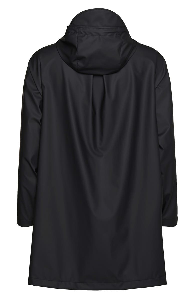 Rains Waterproof Hooded Rain Jacket, Alternate, color, 