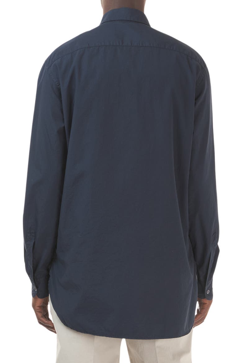 Camicia Trosa Button-Up Shirt, Alternate, color, NAVY