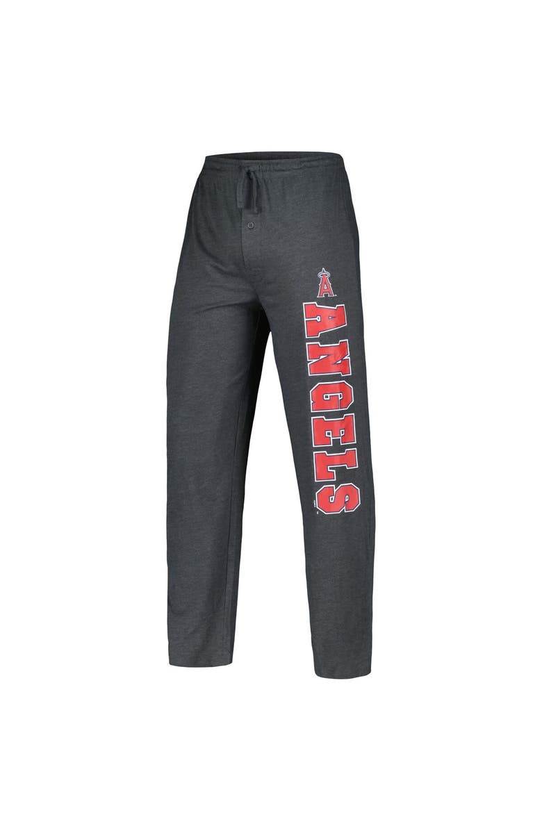 CONCEPTS SPORT Men's Concepts Sport Charcoal/Red Los Angeles Angels Meter T-Shirt & Pants Sleep Set, Alternate, color, Charcoal