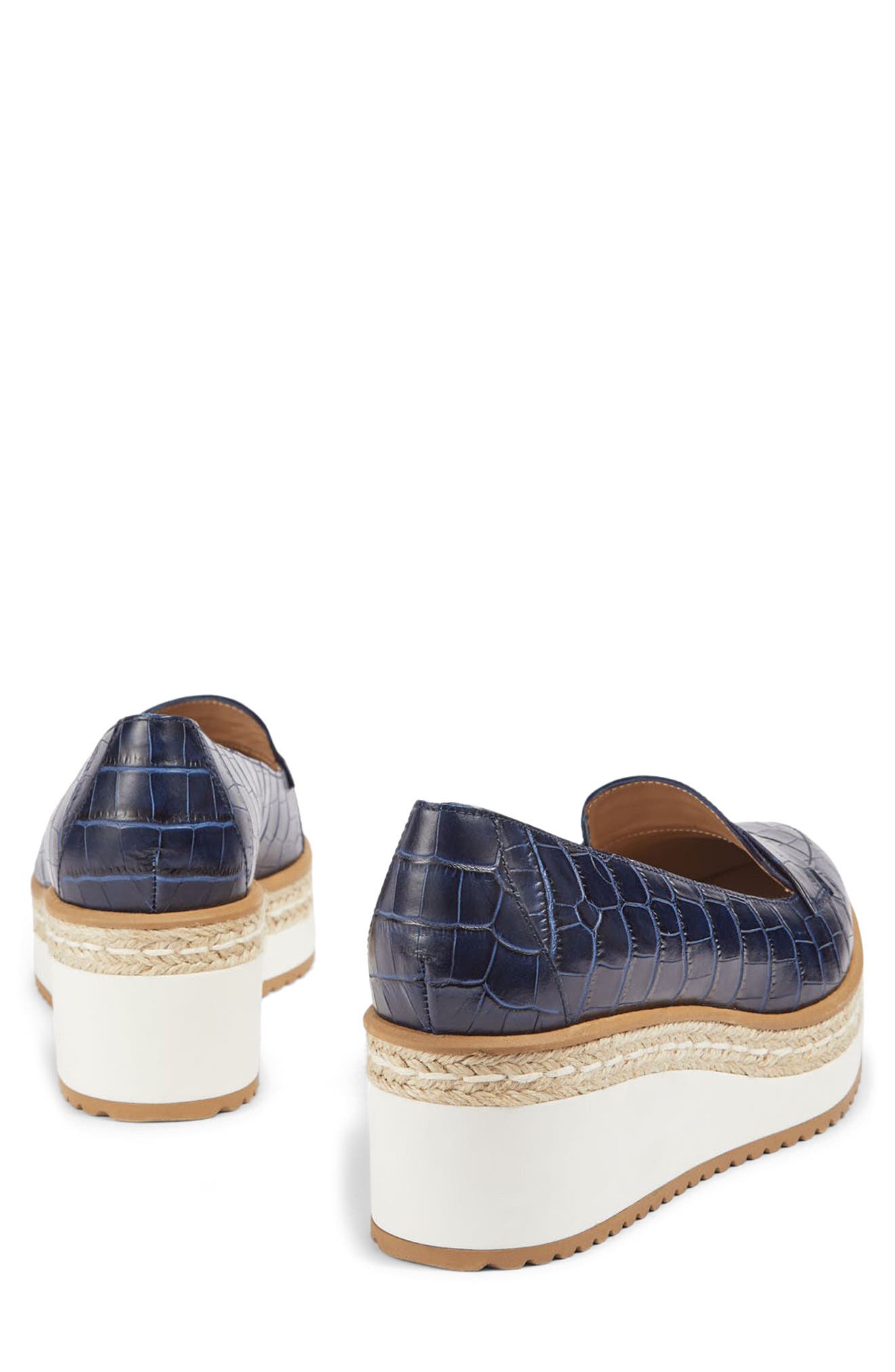 LK Bennett Carrie Wedge Loafer, Alternate, color, 