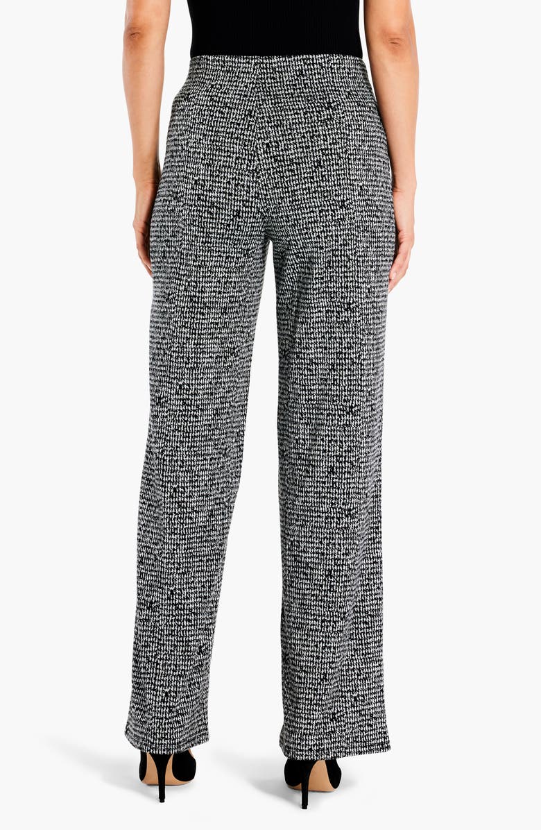 NIC+ZOE Tweed Wide Leg Pull-On Pants, Alternate, color, 
