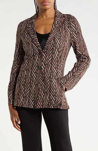 Ophelia Tiger Print Blazer