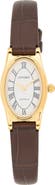 CENDRE Emmeline Leather Strap Watch, 16mm x 24mm