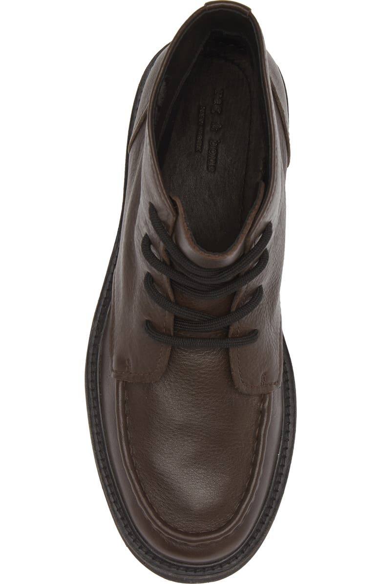 rag & bone Tucker Moc Toe Boot, Alternate, color, Dark Espresso