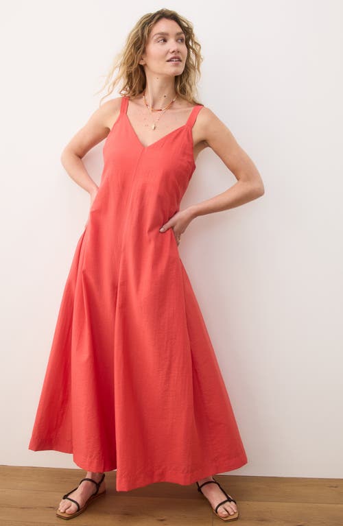 Marine Layer Cari V-neck Wide Leg Jumpsuit